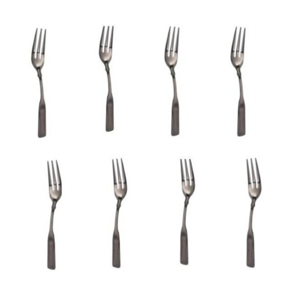 Inch n's Bamboo Garden Set of 8 Forks, 7 1/2 inches each - Picture 1 of 3